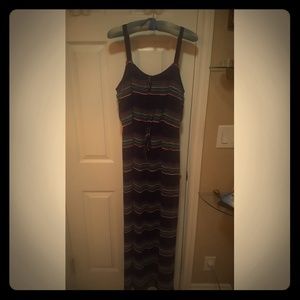 Gap blue striped maxi!